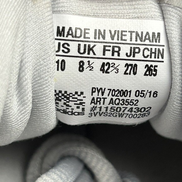 Adidas Supernova Sequence 9 Women's Running Shoes Sneakers Gray Size 10 AQ3552 - Picture 15 of 15